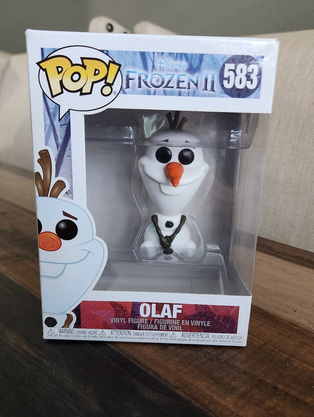 Funko Olaf Vinyl Figure - White, Orange & Black